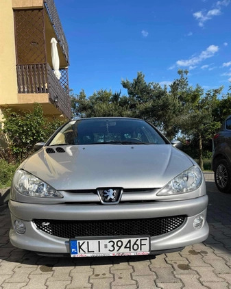 Peugeot 206 cena 7300 przebieg: 129000, rok produkcji 2007 z Limanowa małe 172